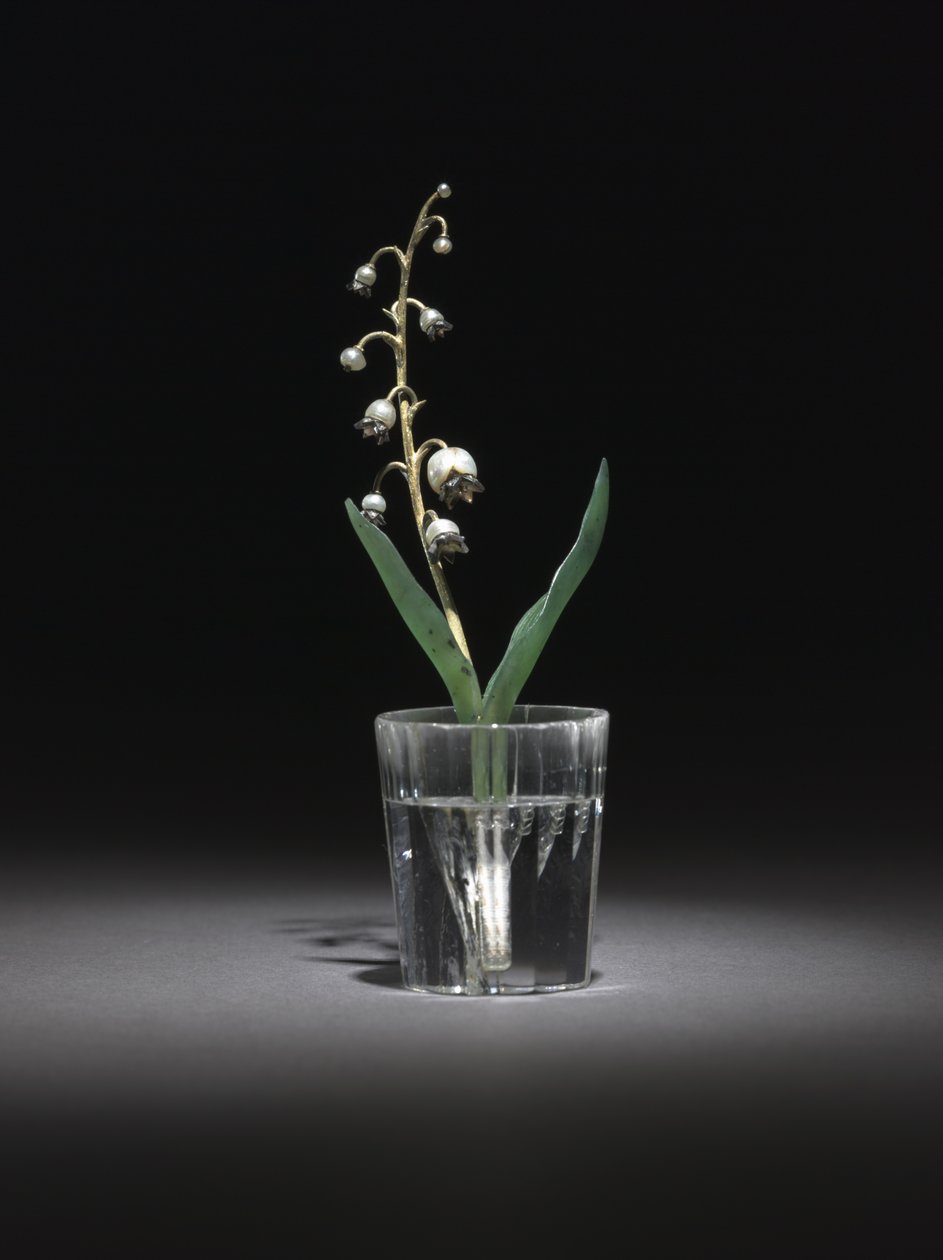 Gyöngyvirág, 1800-as évek vége – 1900-as évek eleje alkotó: Carl Fabergé