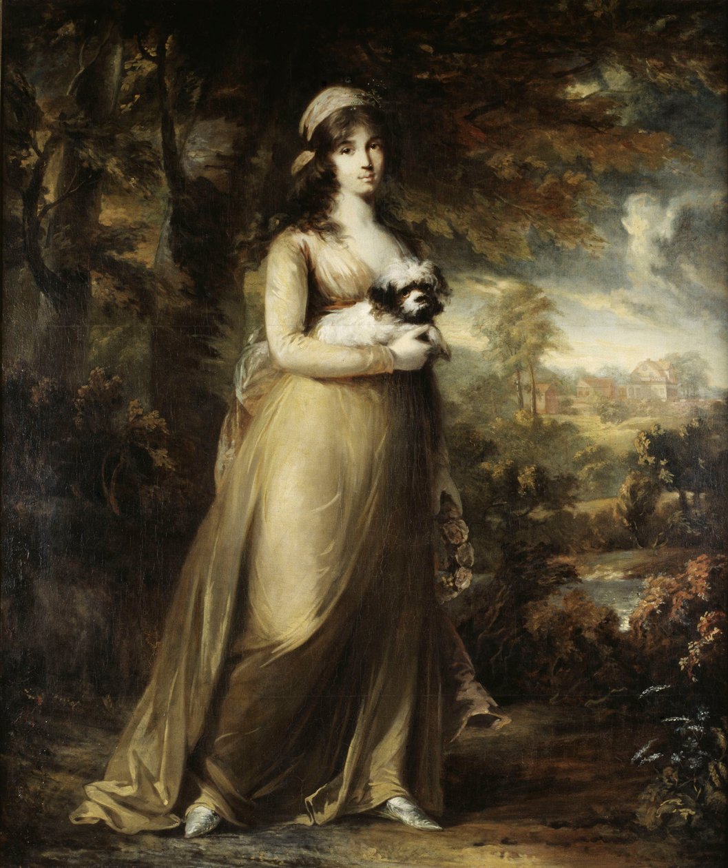 Teresa Vandoni portréja, 1797 alkotó: Carl Fredric von Breda