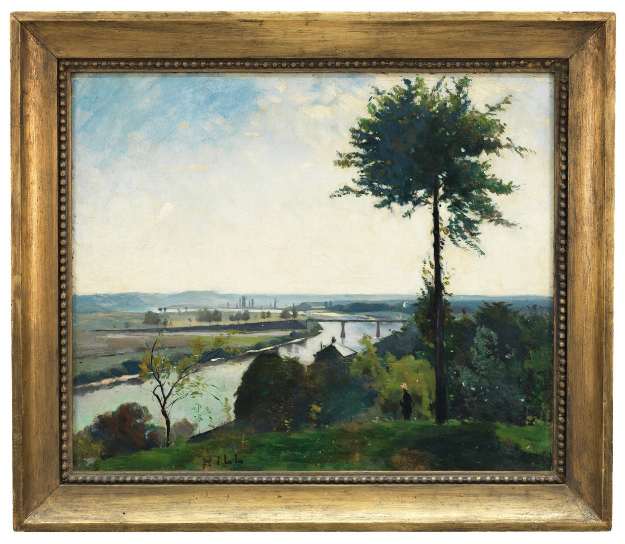 A fa és a folyó III, Franciaország alkotó: Carl Fredrik Hill