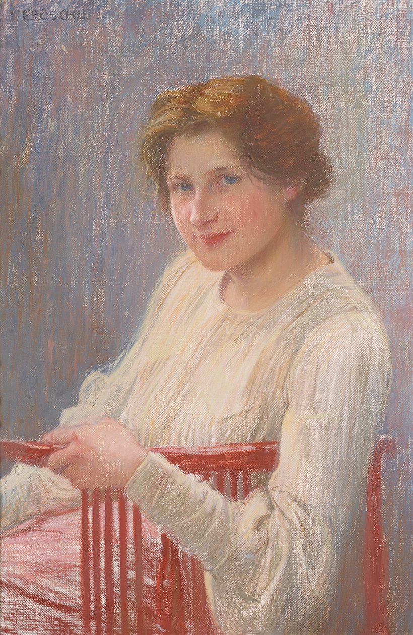 portré tanulmány alkotó: Carl Fröschl