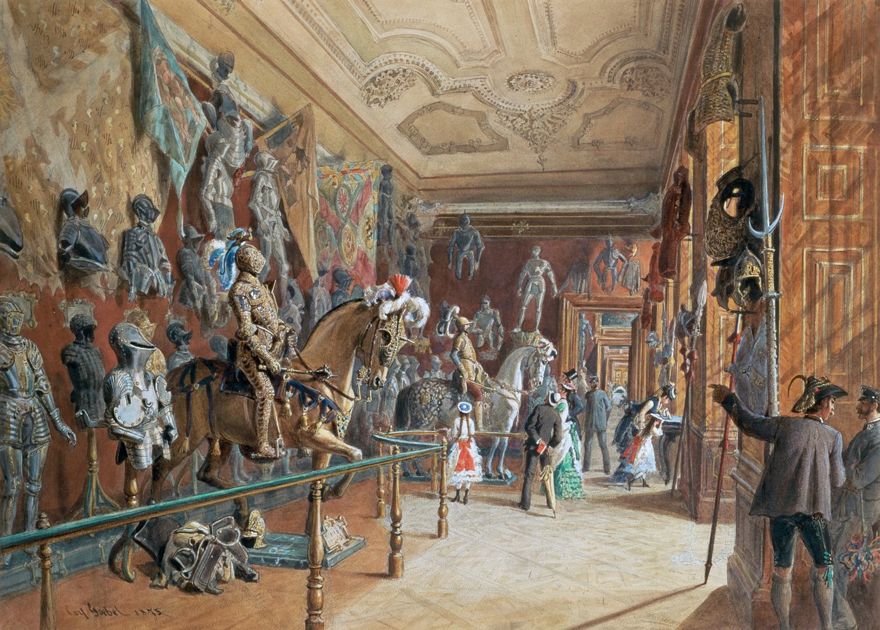 Az Ambras-gyűjtemény III. fegyvertára alkotó: Carl Goebel d. J.