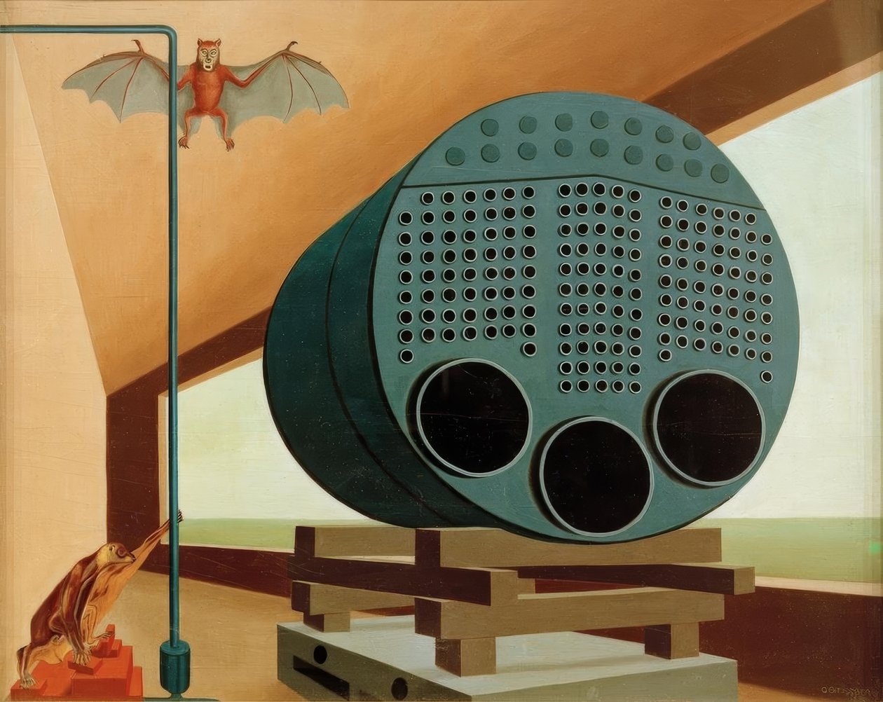 Gőzkazán ütővel alkotó: Carl Grossberg