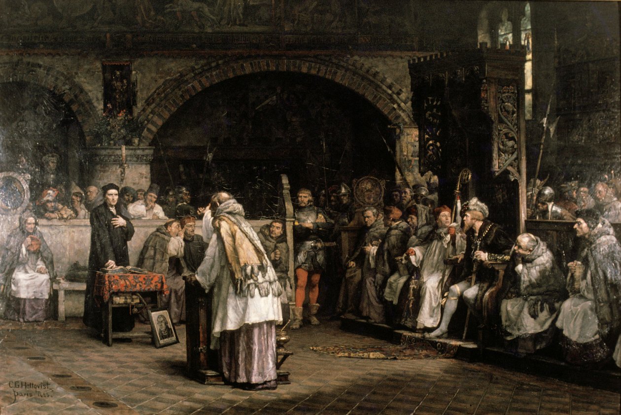 Vasterasi szünet, 1527, 1883. alkotó: Carl Gustaf Hellqvist