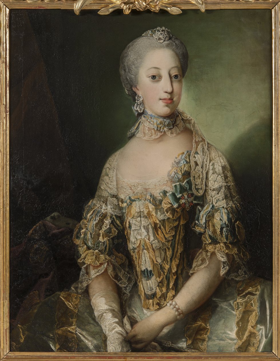 Sophie Madeleine dán, svéd királynő – Sophia Magdalene dán (1746-1813), svéd királynő portréja, Pilo, Carl Gustaf (1711-1793) alkotása. Olajfestmény alkotó: Carl Gustaf Pilo