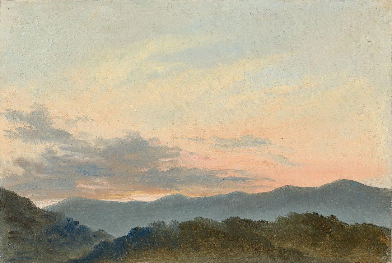Német: Cloud tanulmány alkotó: Carl Gustav Carus