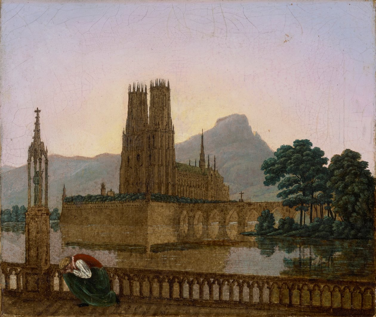 Gótikus katedrális alkotó: Carl Gustav Carus