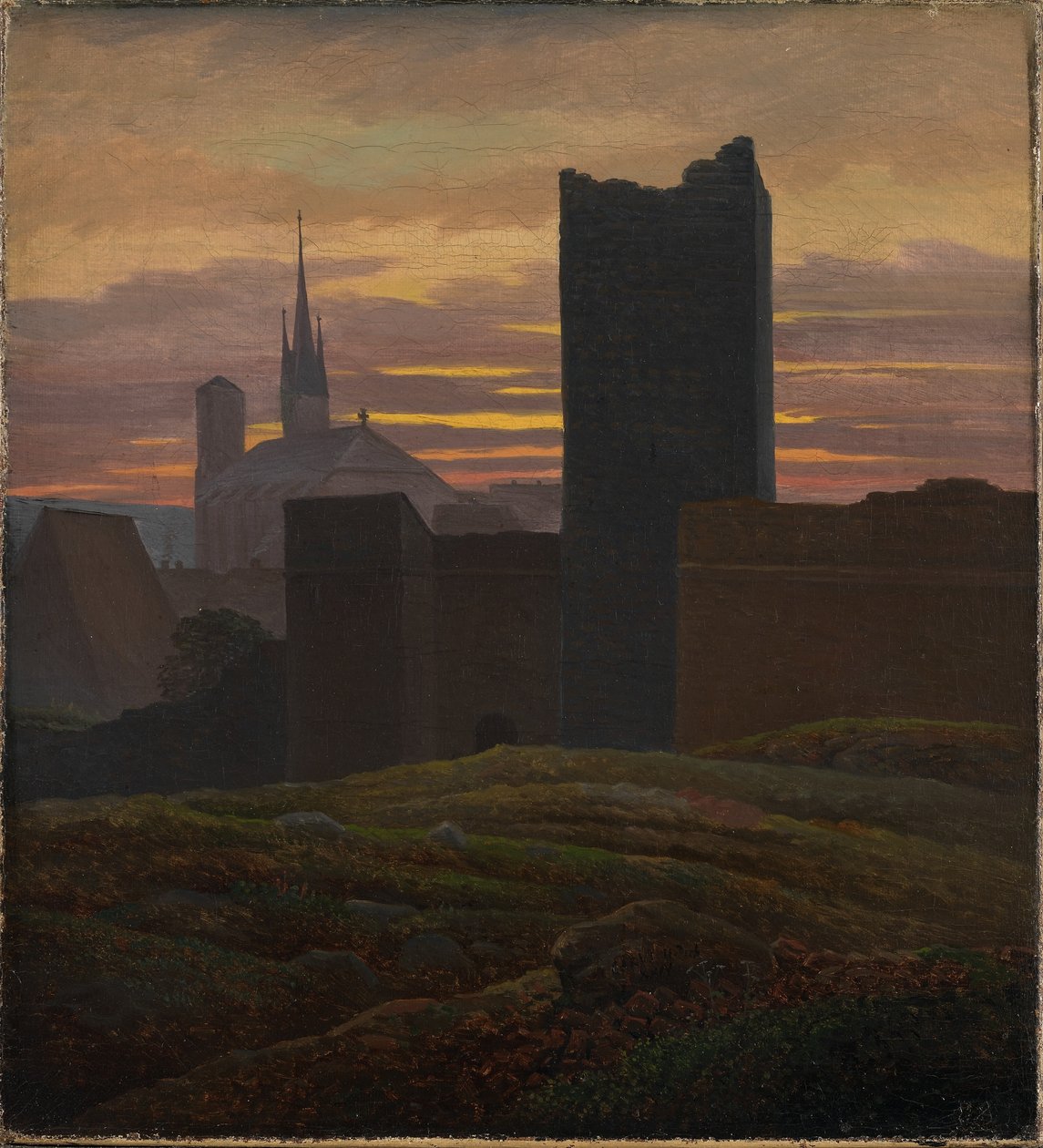 A császári vár, Eger alkotó: Carl Gustav Carus