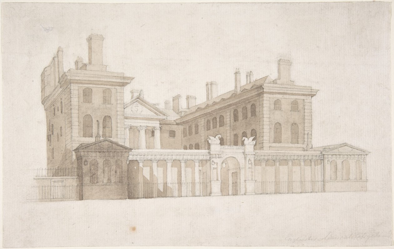A régi londoni Admiralitás alkotó: Carl Gustav Carus
