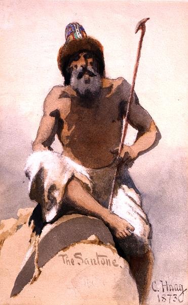 A Santone alkotó: Carl Haag