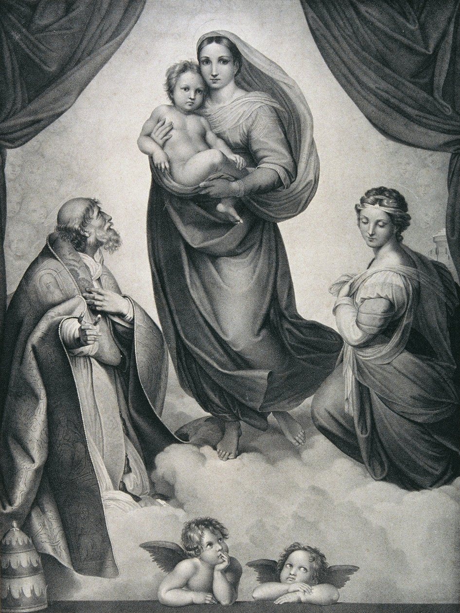 A Sixtusi Madonna alkotó: Carl Heindel