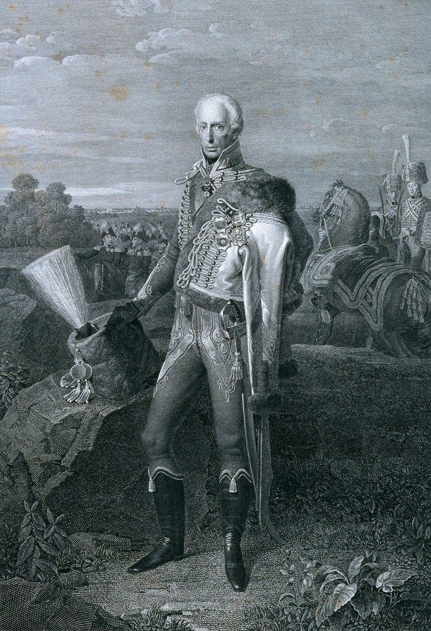 I. Ferenc osztrák császár alkotó: Carl Heinrich Rahl