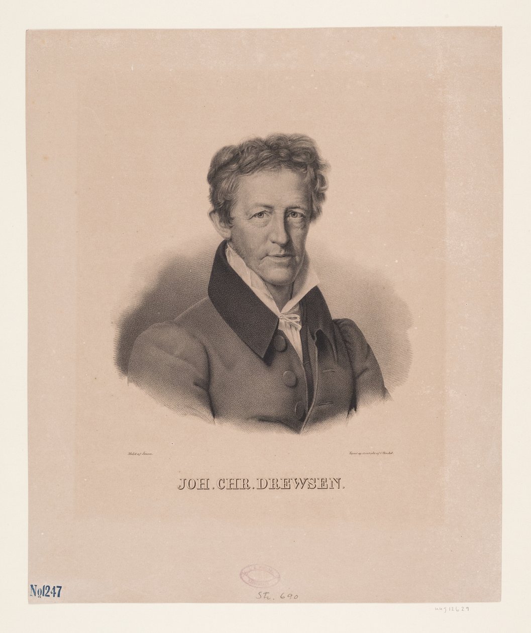 Johan Christian Drewsen alkotó: Carl Henckel