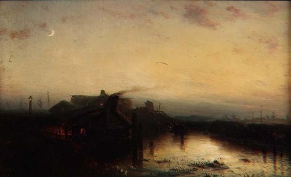 Holdfényes Este alkotó: Carl Hilgers