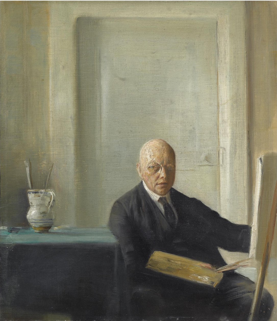Önarckép alkotó: Carl Holsoe