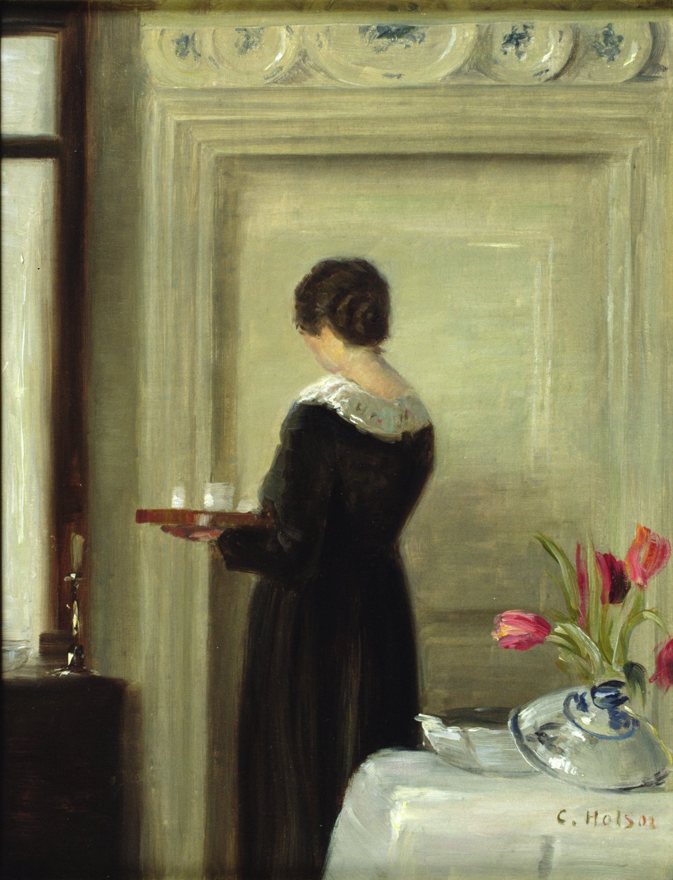 Délutáni tea alkotó: Carl Holsoe