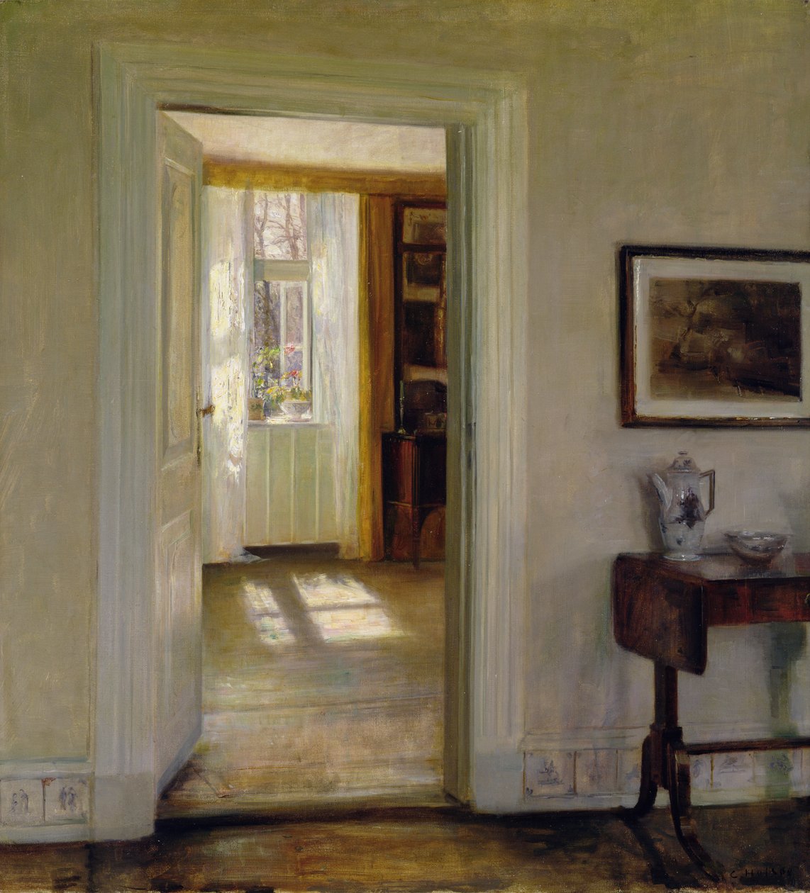Belső kerttel alkotó: Carl Holsoe