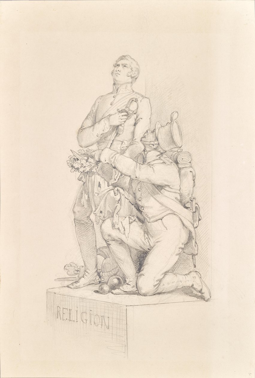 A vallás allegóriája alkotó: Carl Joseph Geiger