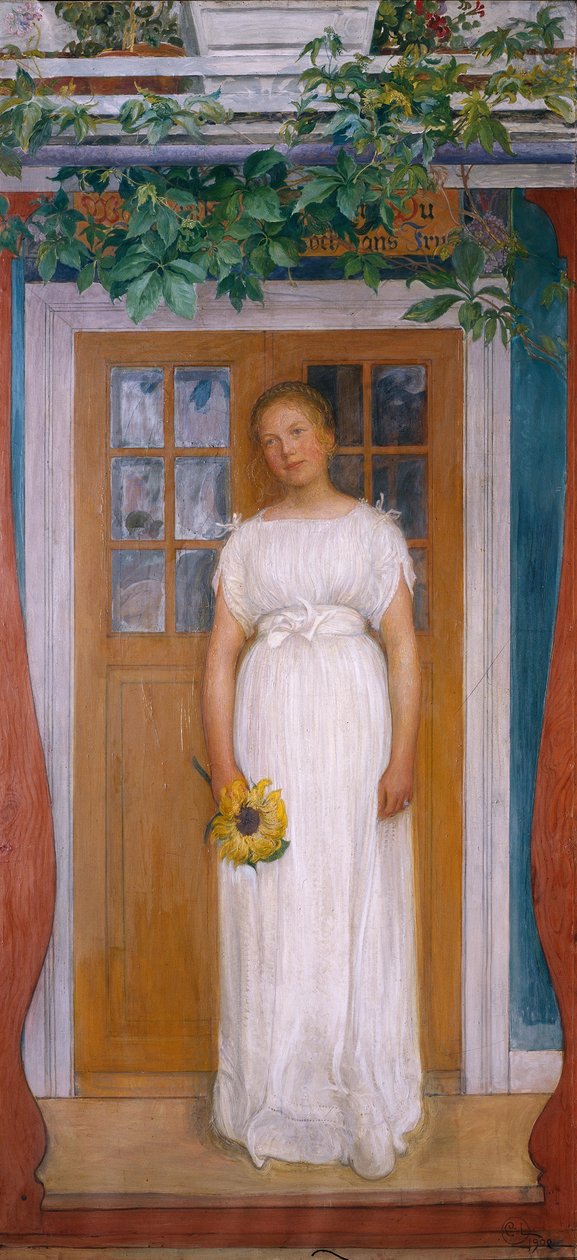 Tizenhét éves kor alkotó: Carl Larsson
