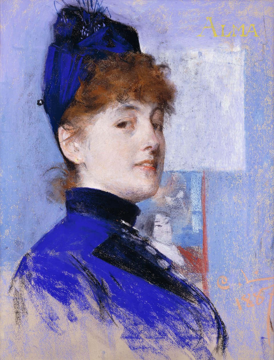 Alma, 1887 alkotó: Carl Larsson