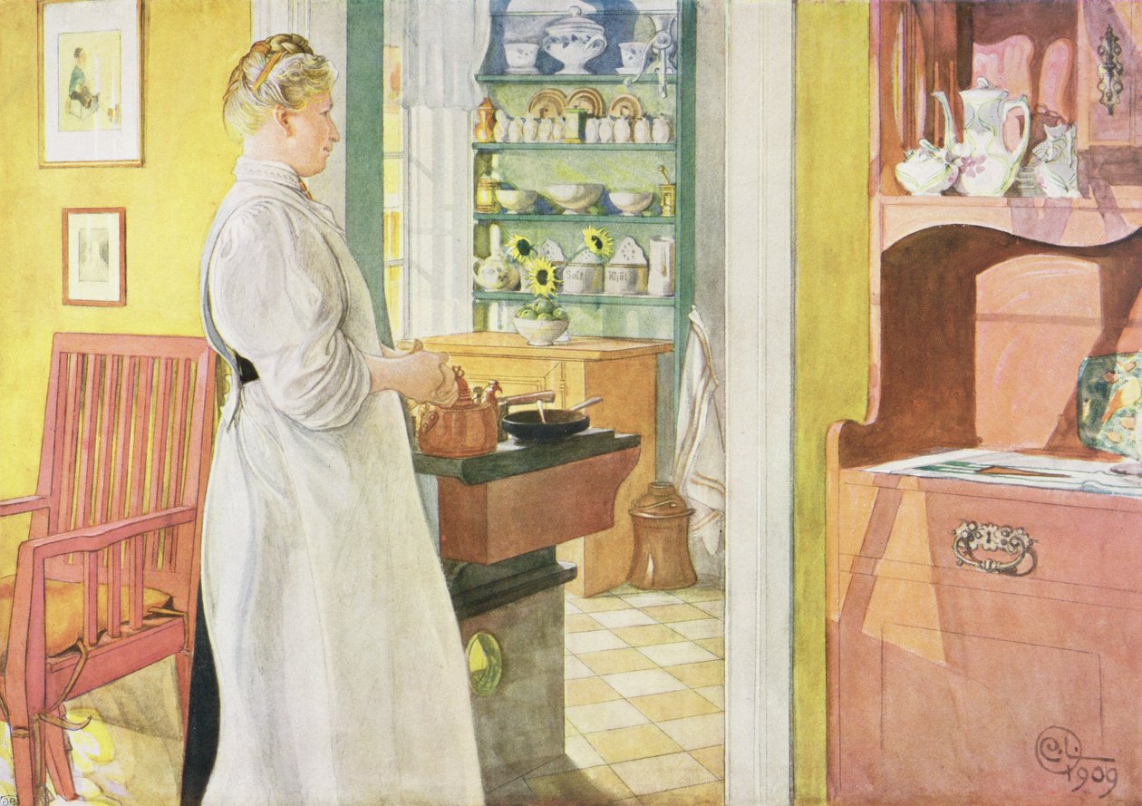 Anna Arnbom (Konyhai jelenet), megjelent a "Lasst Licht Hinin" (`Let in More Light