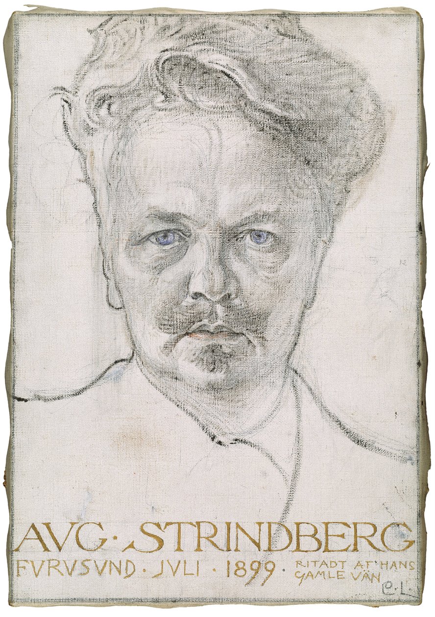 August Strindberg, 1899 alkotó: Carl Larsson
