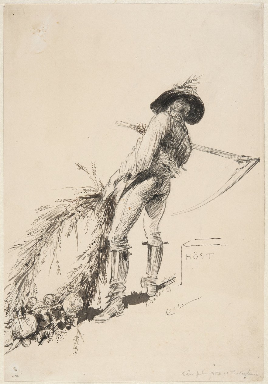 Ősz alkotó: Carl Larsson