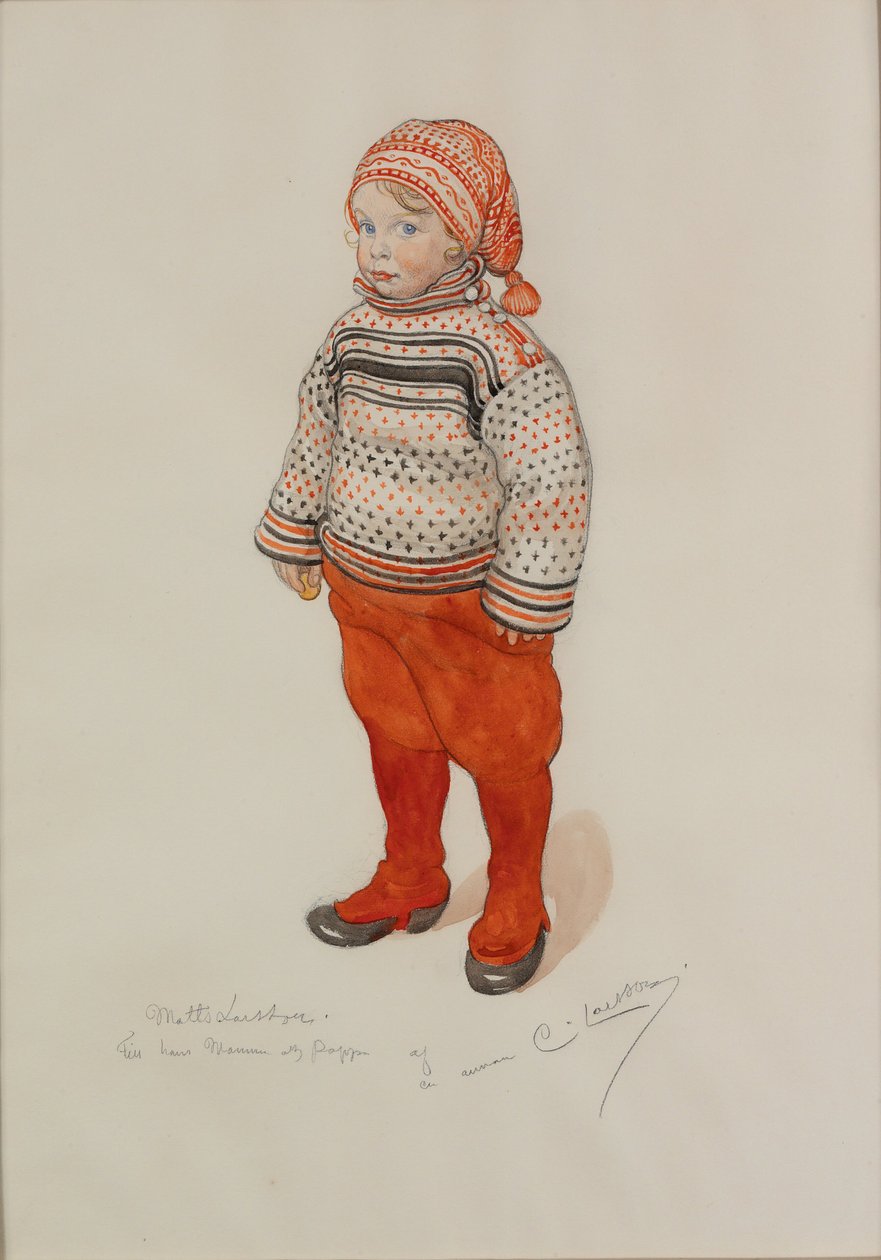 Matts Larsson alkotó: Carl Larsson