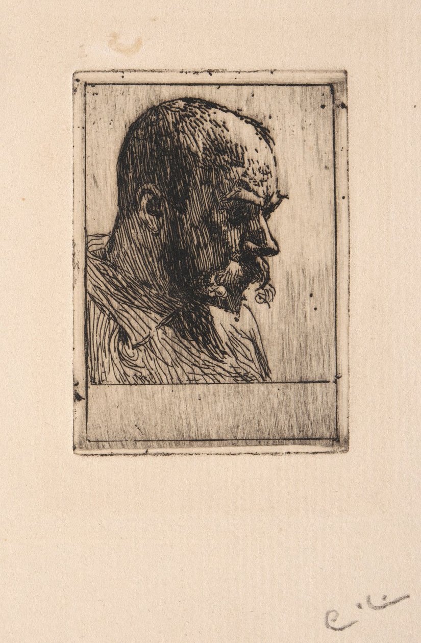 Önarckép festőblúzban alkotó: Carl Larsson