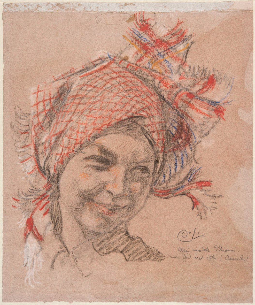 A fej vizsgálata alkotó: Carl Larsson