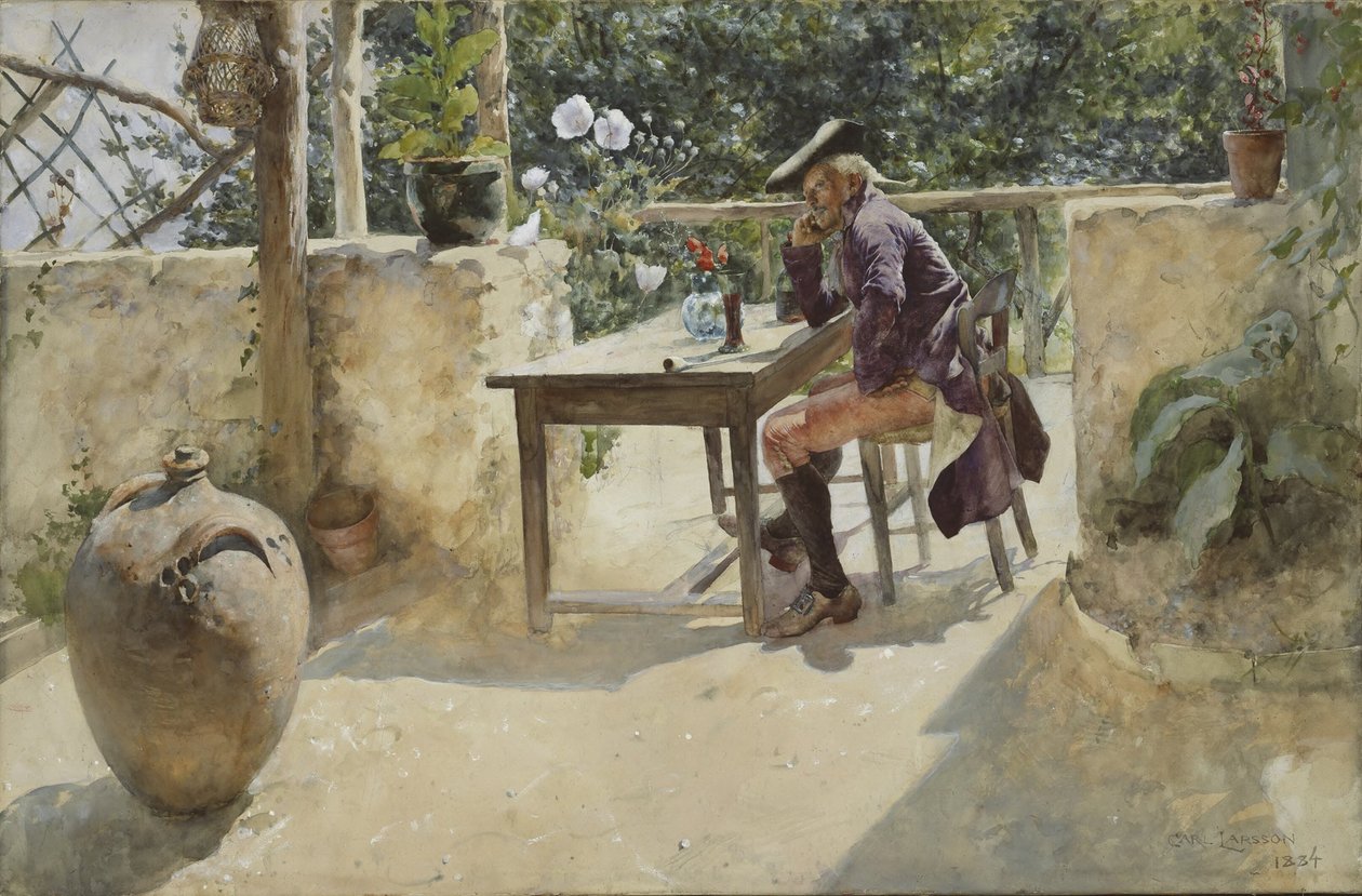 A szőlőtőke alkotó: Carl Larsson