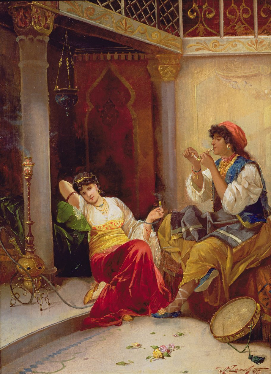A hárem szépségei, 1896 alkotó: Carl Libert August Lentz