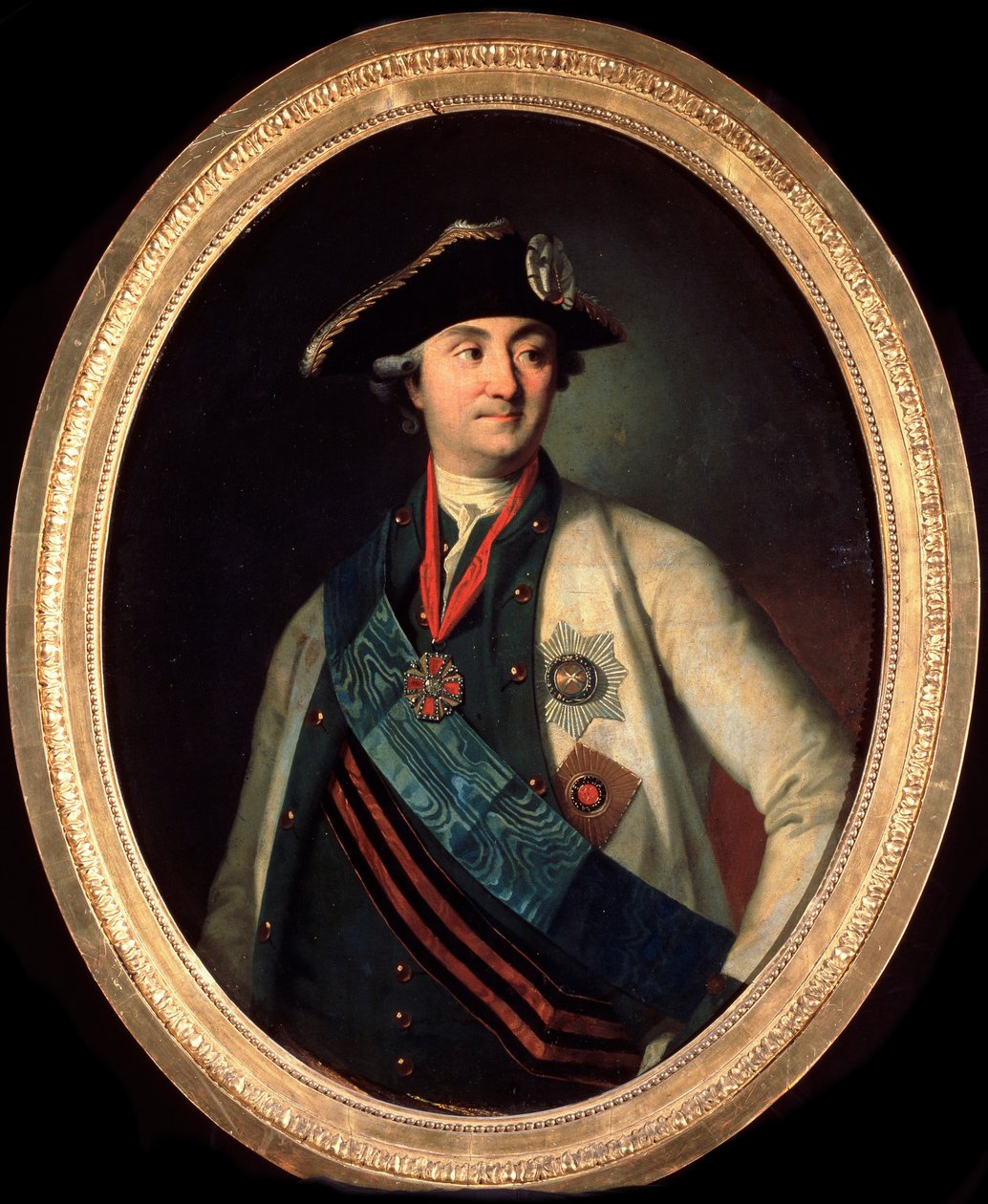 Alekszej Grigorjevics Orlov csesmai gróf, 1737–1808, 1779. alkotó: Carl Ludwig Johann Christineck