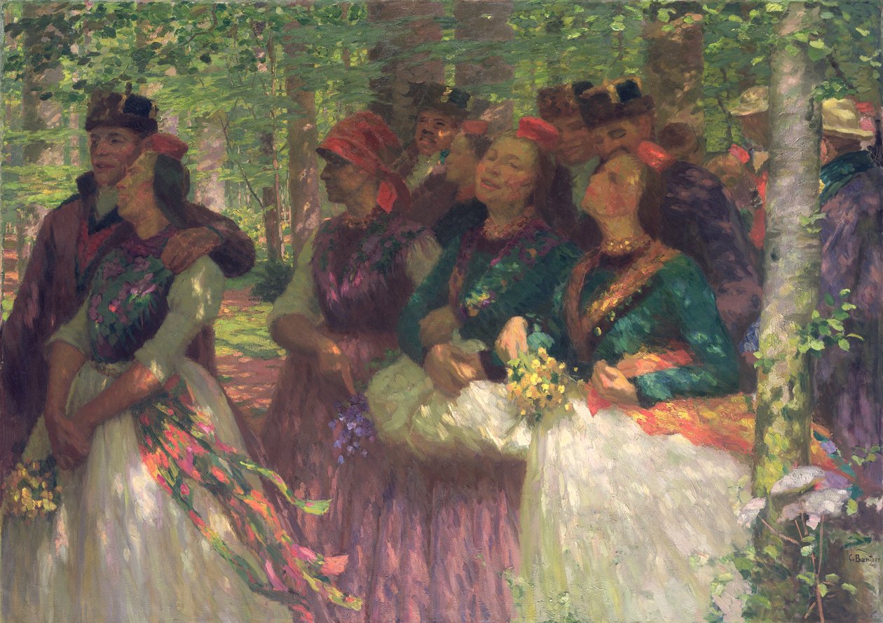 Woodland Walk (lásd még: 268992) alkotó: Carl Ludwig Noah Bantzer