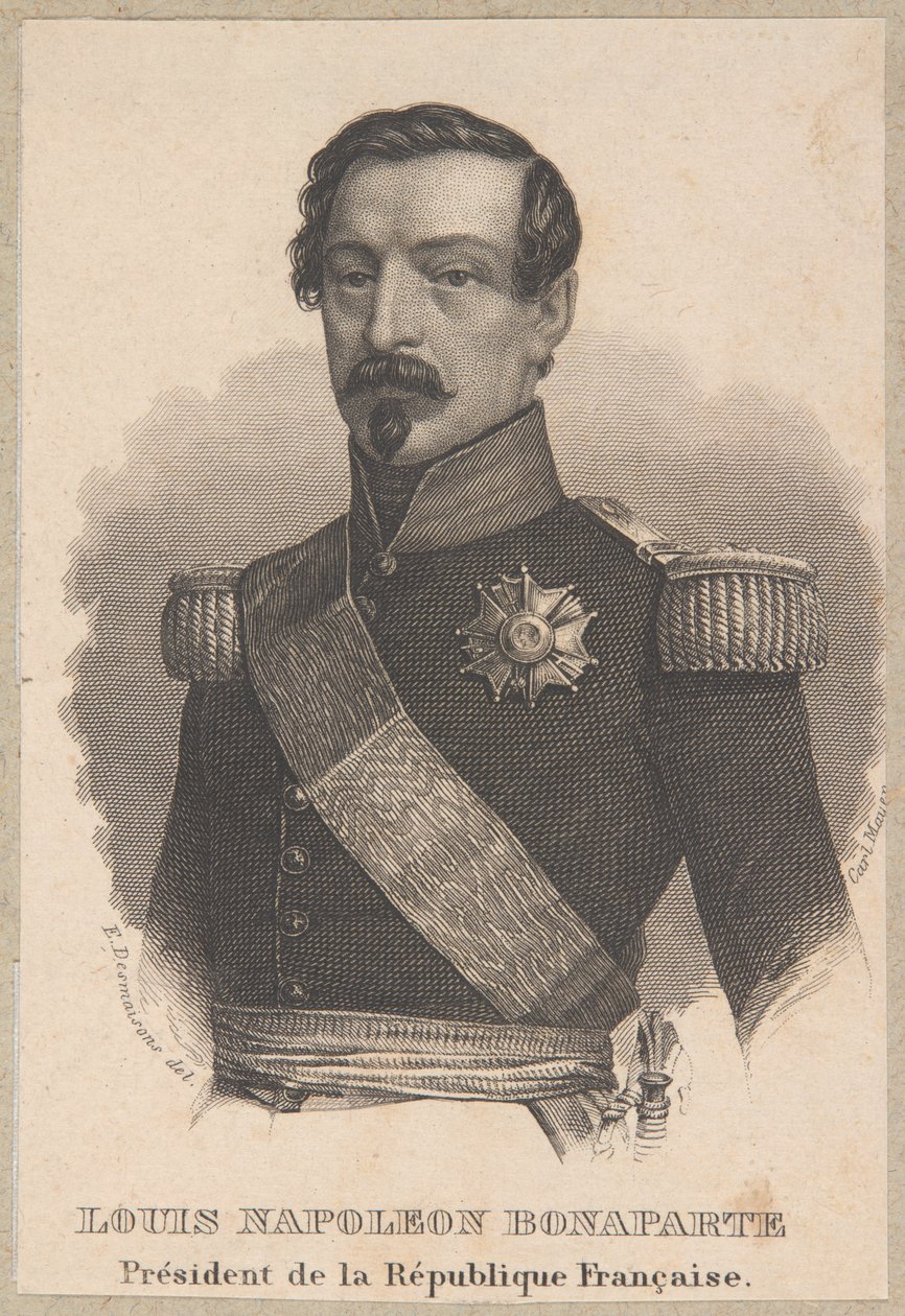 III. Napóleon Franciaország elnökeként alkotó: Carl Mayer