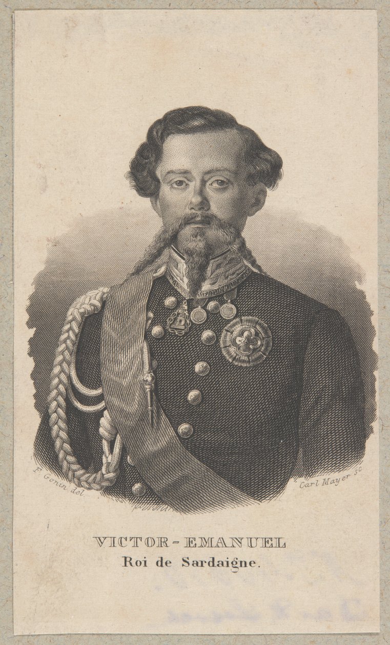 I. Viktor Emánuel, Szardínia királya alkotó: Carl Mayer