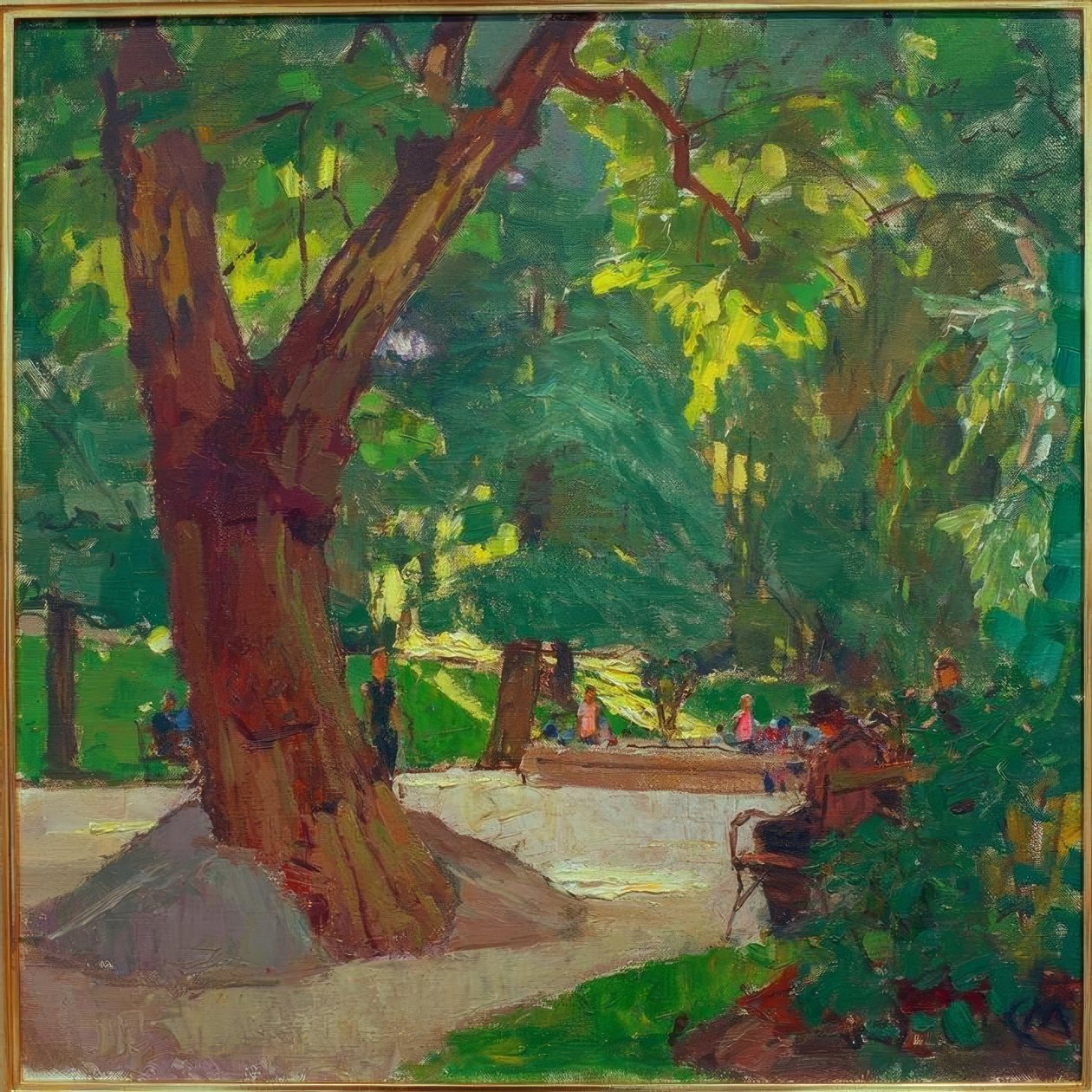 Heiligenstadt Park (Beethoven park) alkotó: Carl Moll
