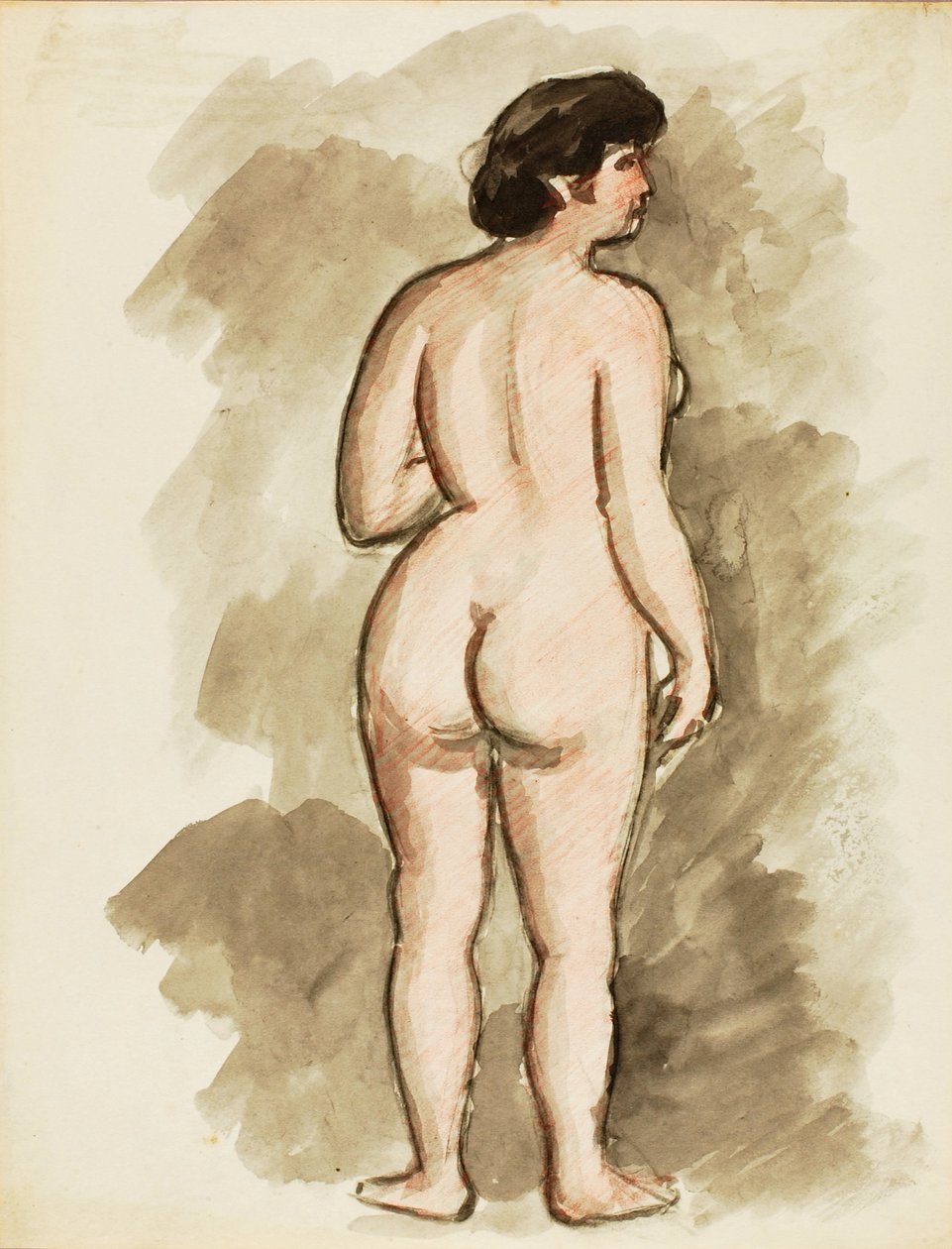 Álló meztelenül alkotó: Carl Newman