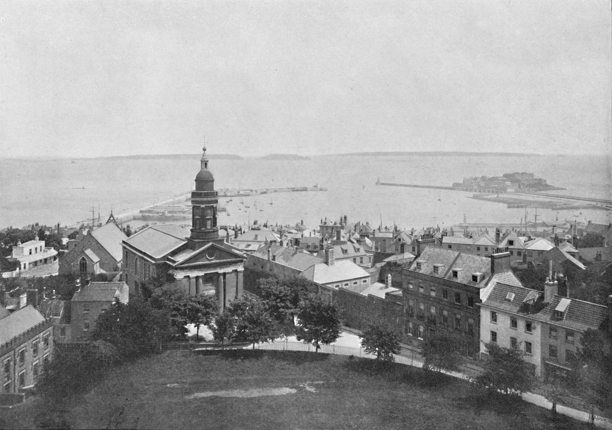 St. Peter Port and Island, Guernsey, 1896 alkotó: Carl Norman