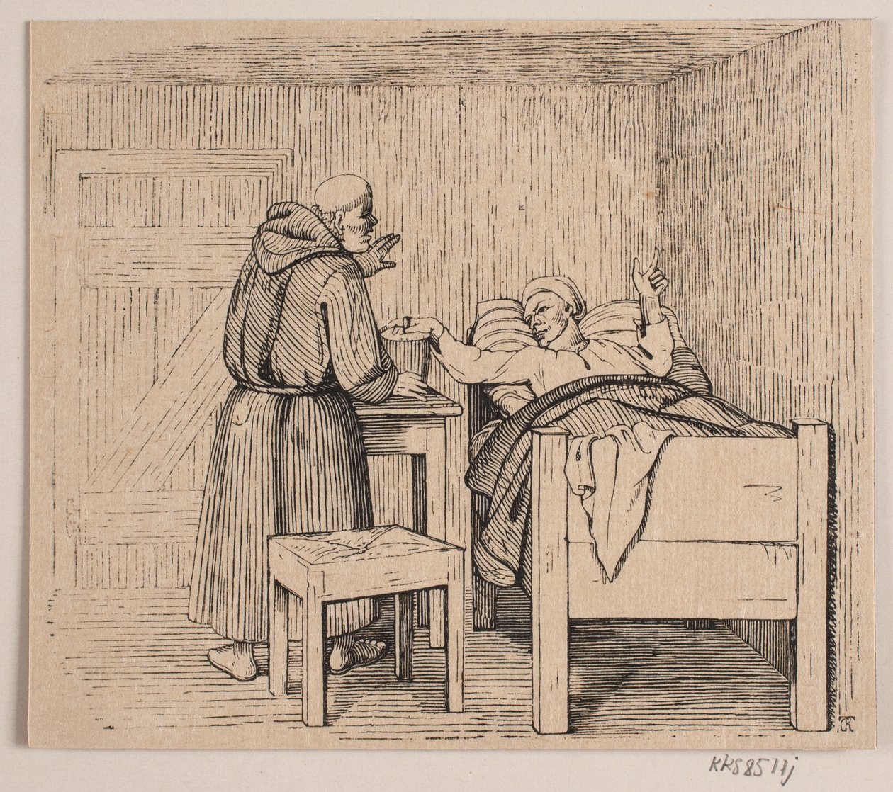 Uglspil végrendelete alkotó: Carl Peter Theodor Rothweiler
