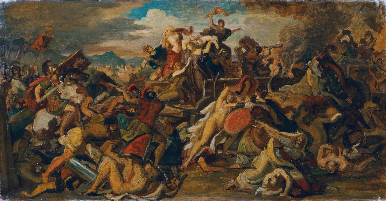 A Cimber csata alkotó: Carl Rahl