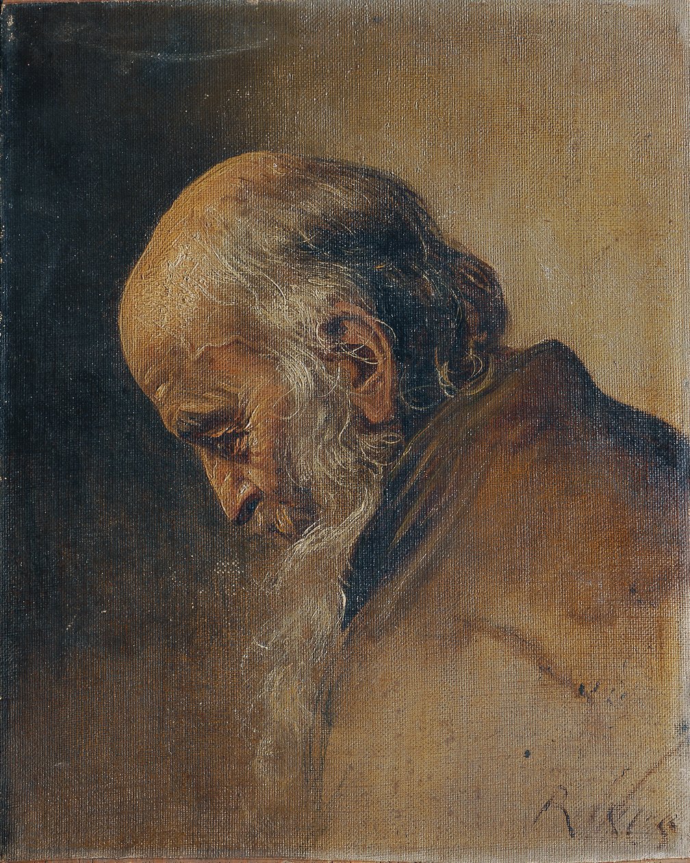 Tanulmány egy öregemberről alkotó: Carl Rahl
