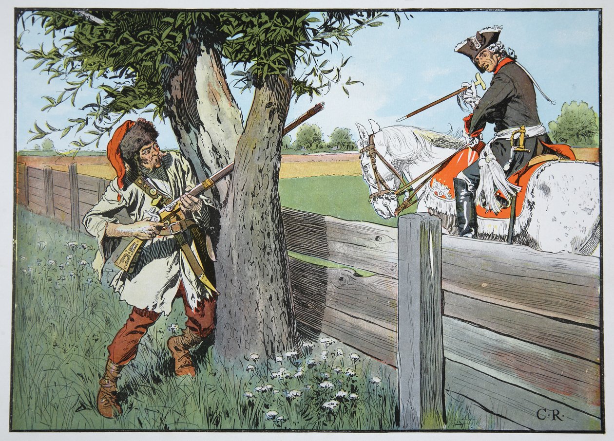A király elméjének jelenléte alkotó: Carl Röchling