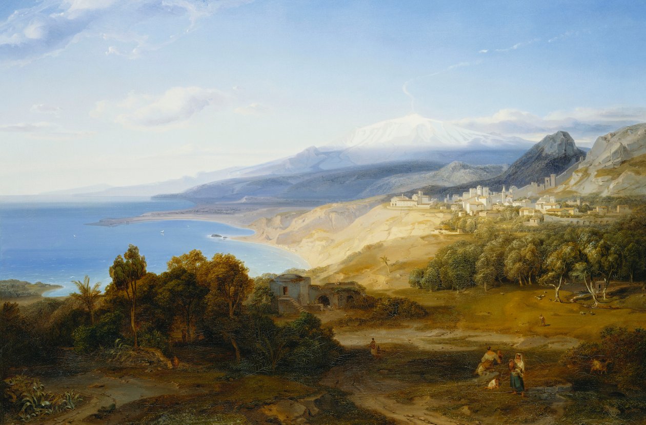 Taormina, alkotó: Carl Rottmann