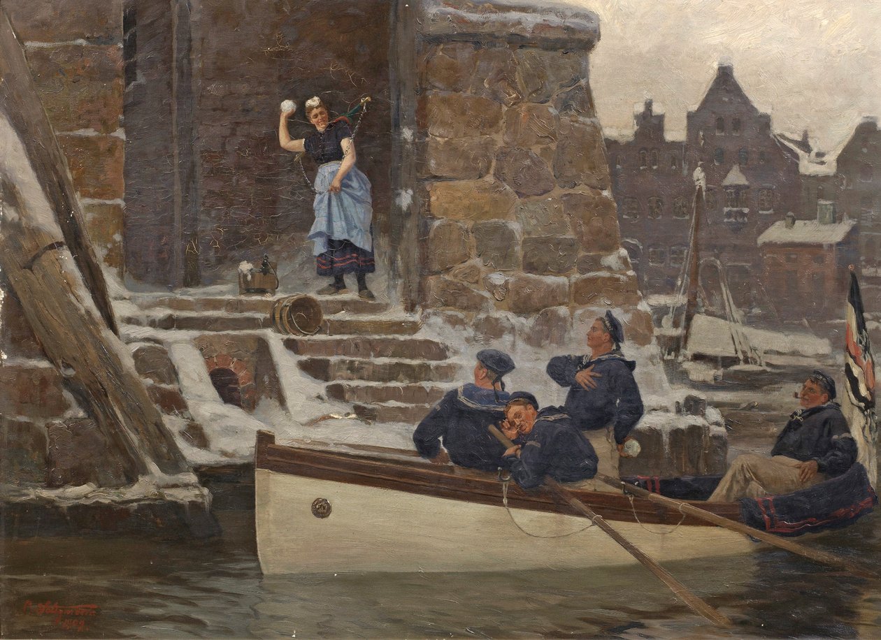 Carl Saltzmann - Békebiztosítás, 1909 alkotó: Carl Saltzmann