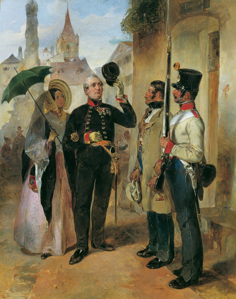 Az őrszem alkotó: Carl Schindler