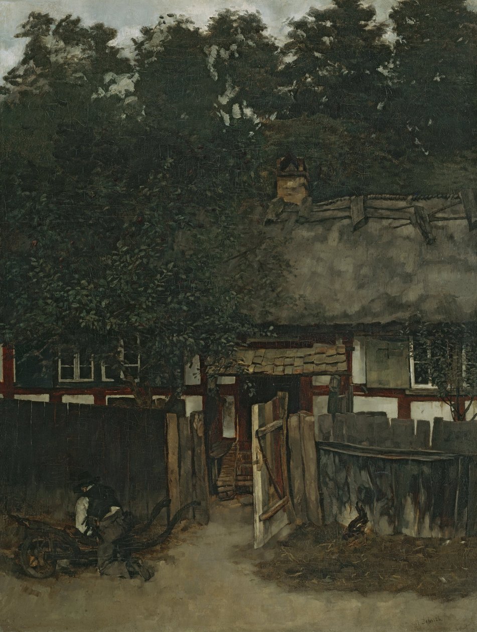 Farmház Ferch am Schwielowsee-ben alkotó: Carl Schuch