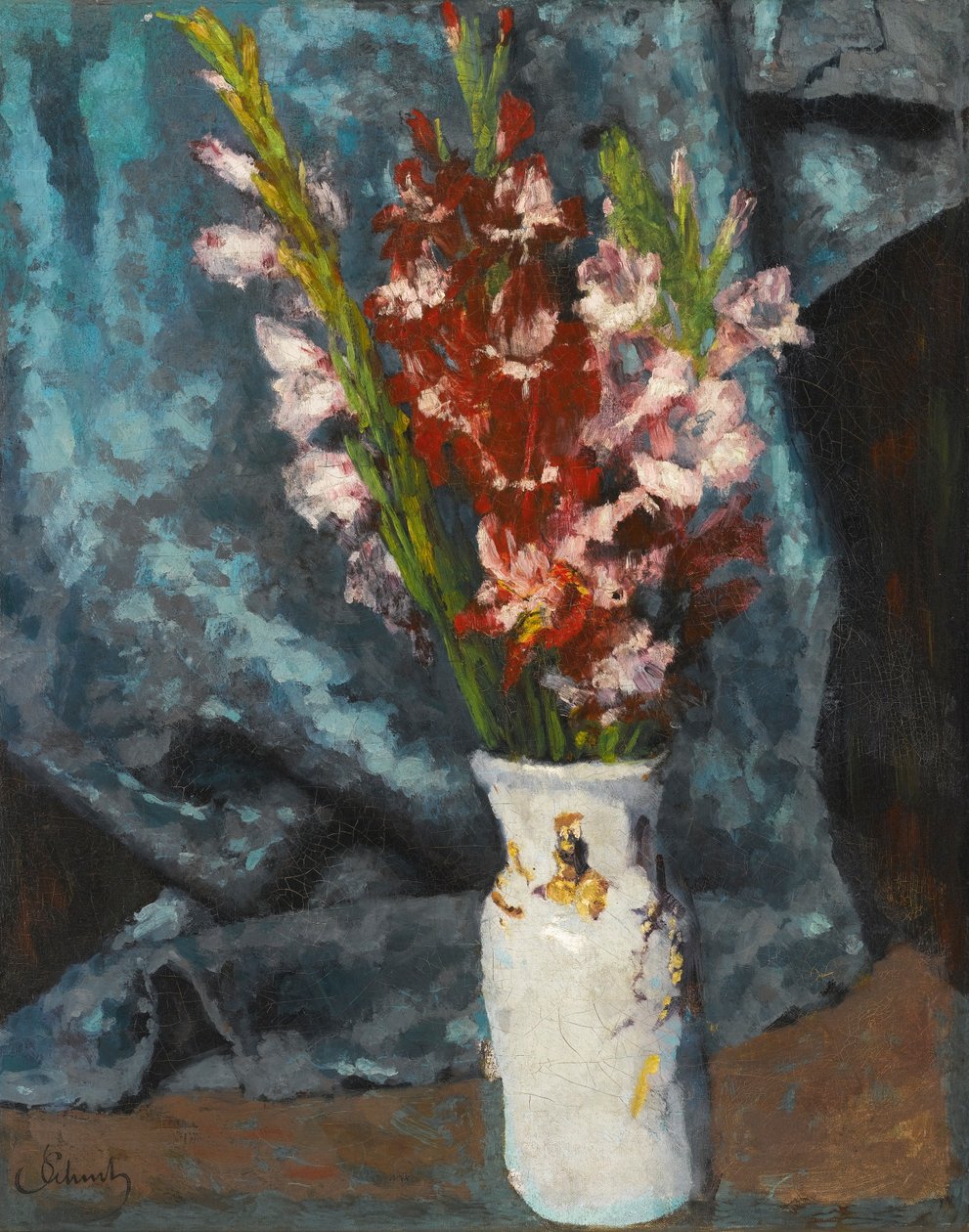 Gladioli alkotó: Carl Schuch