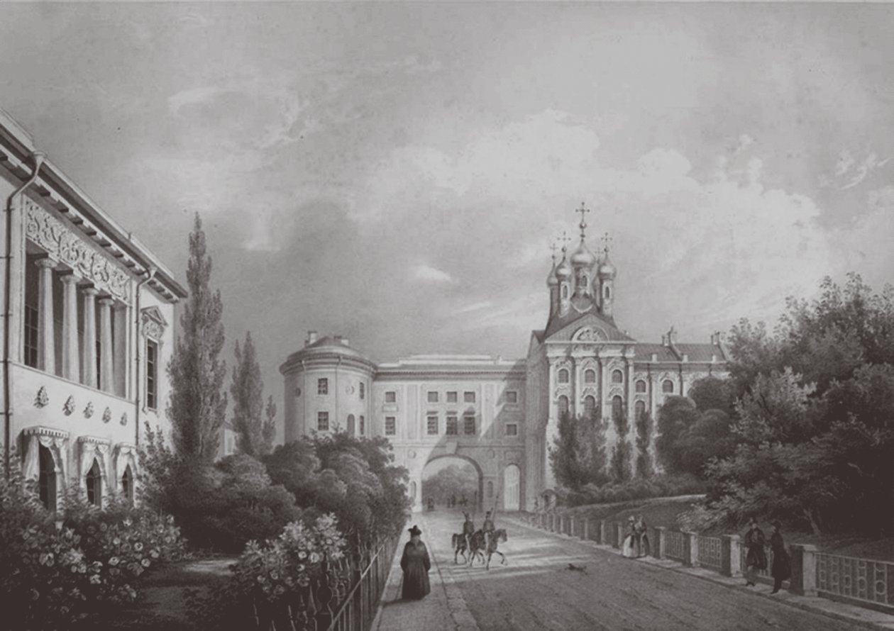 A császári líceum Carszkoje Selóban, 1850-es évek alkotó: Carl Schulz