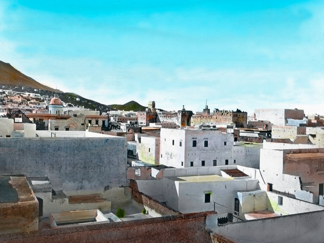 Észak-Marokkó, Tetouan, a kép dátuma: 1910 körül. Carl Simon Archívum alkotó: Carl Simon