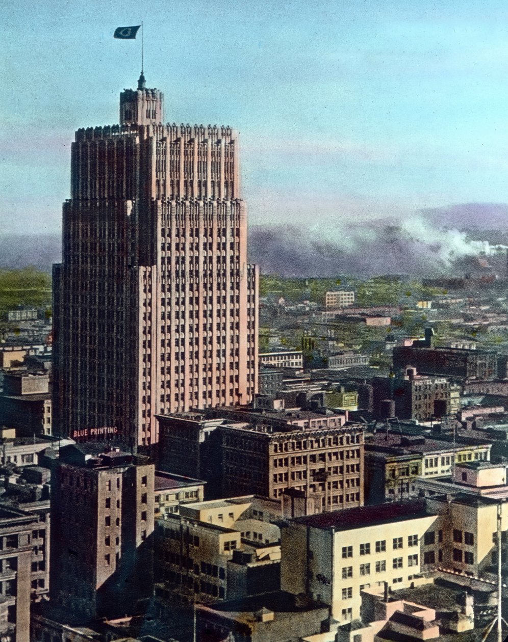 Amerikai Egyesült Államok, California, Headquarter of General Post Office in San Francisco, a kép dátuma: 1920 körül. Carl Simon Archívum alkotó: Carl Simon